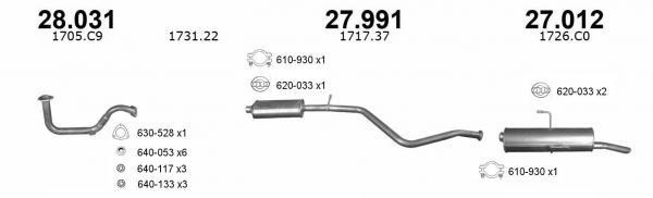 Izawit 27.012 End Silencer 27012 27012 Izawit End Silencer