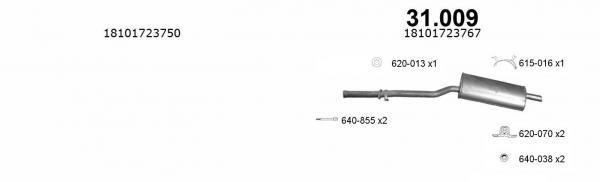 31009 Izawit End Silencer