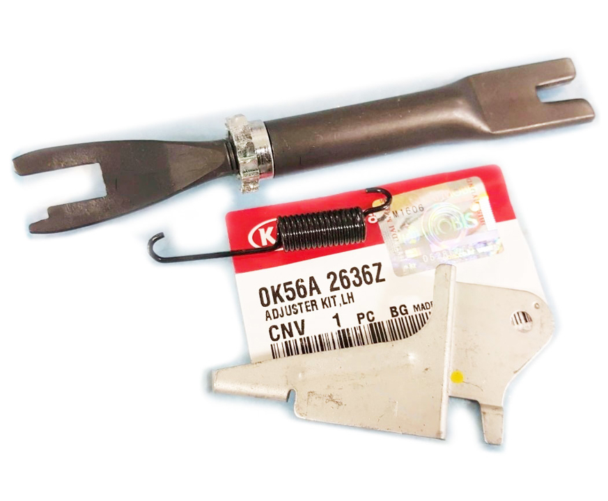 Brake pad accessory kit KIA Carnival (Kia Carnival): 0K56A2636Z Hyundai/Kia Mechanism liner brake pads