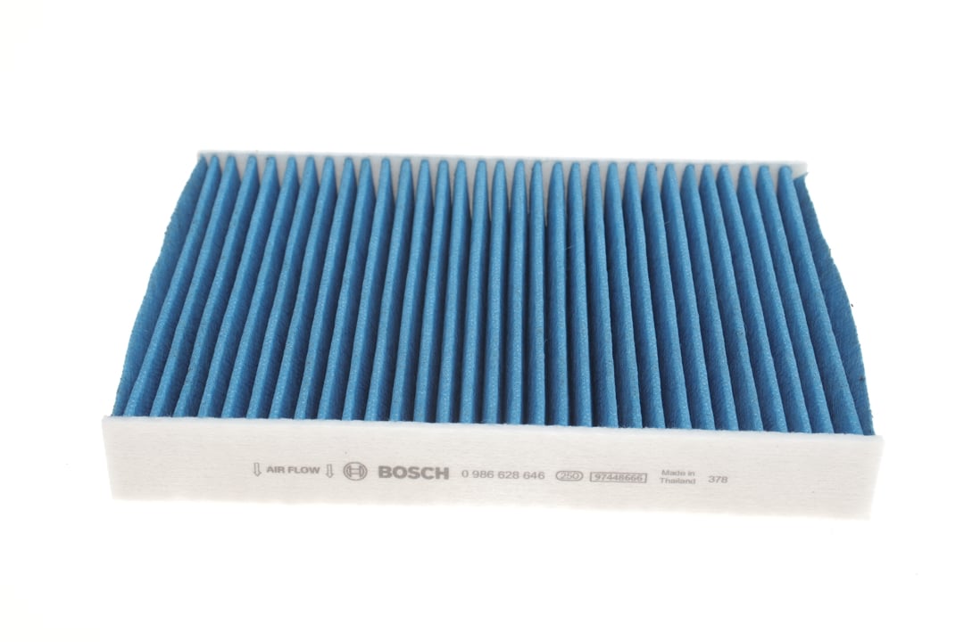 Air conditioning filter Renault Kadjar: 0986628646 Bosch Filter, cabin air