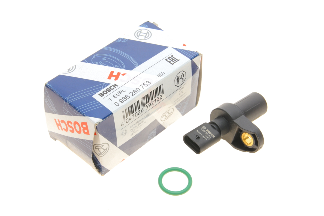 Cam position sensor BMW X1: 0986280753 Bosch Camshaft position sensor