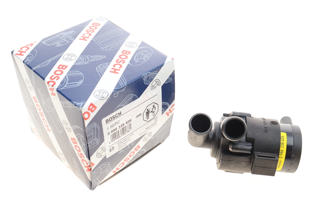 Bosch 0 986 338 406 Additional coolant pump 0986338406 0986338406 Bosch Additional coolant pump