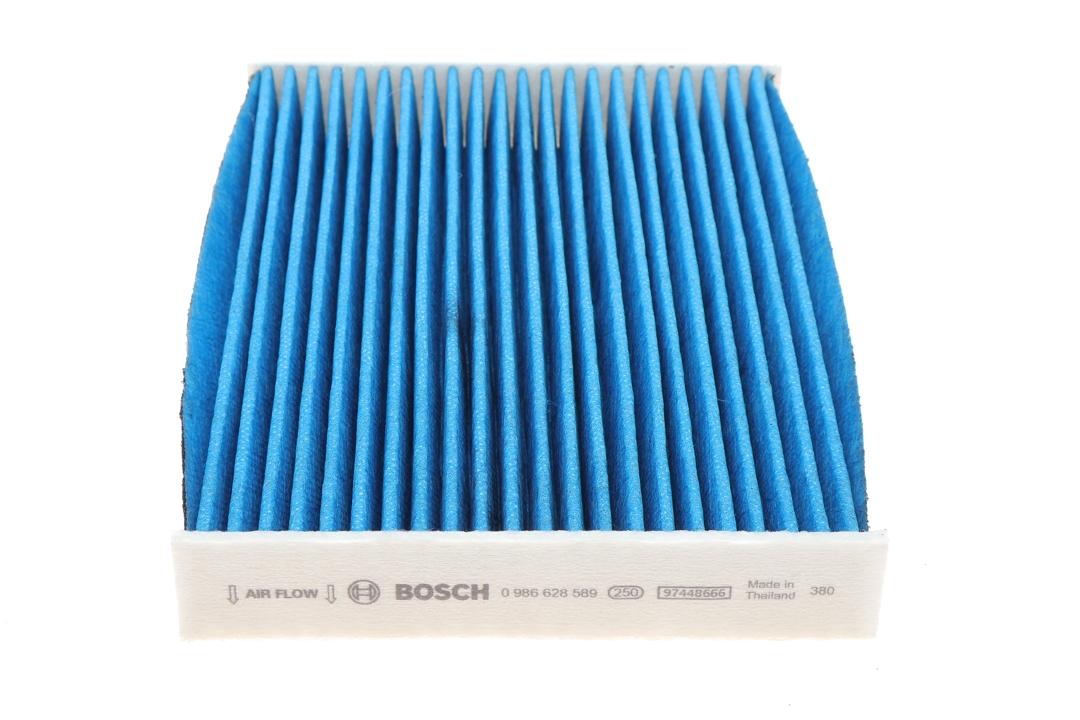 Air conditioning filter Renault Zoe: 0986628589 Bosch Filter, cabin air