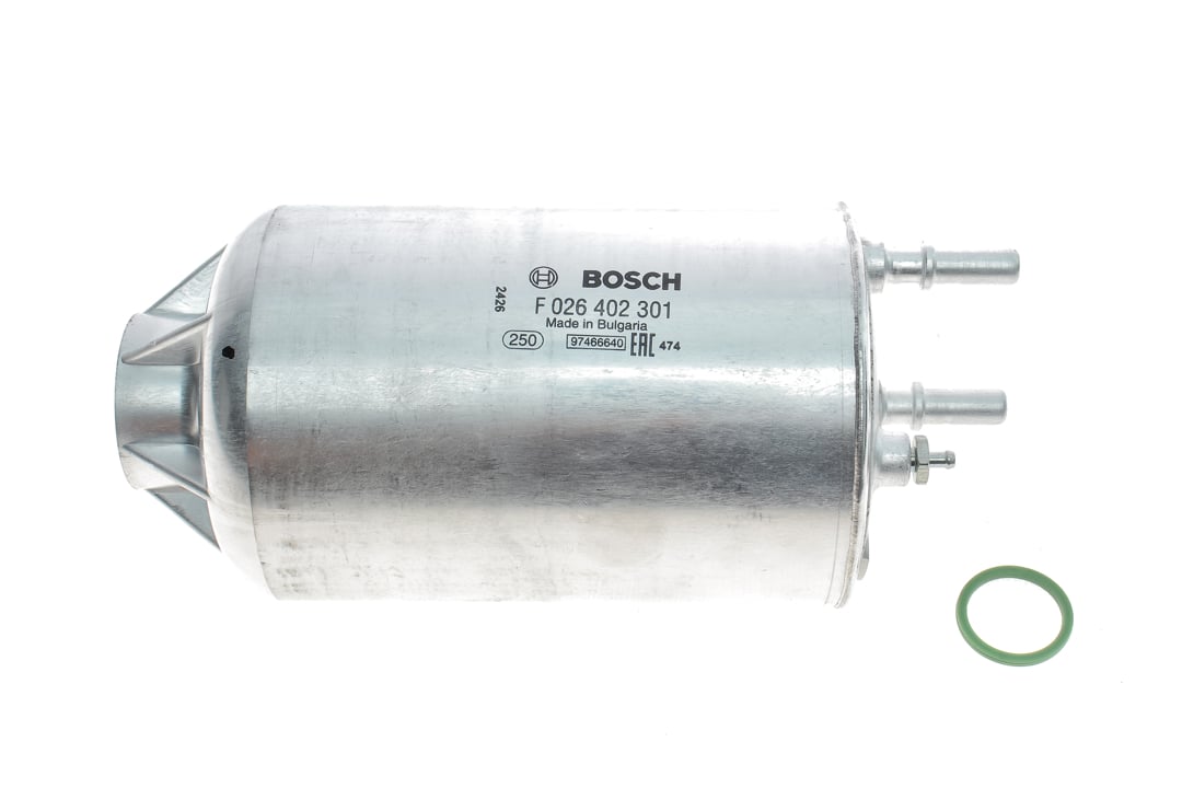 Automotive fuel filter MAN TGE: F026402301 Bosch Fuel filter