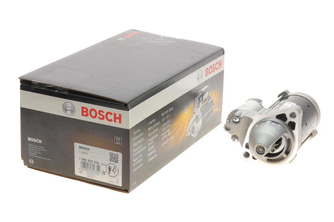 Engine starter motor Mercedes SLC: 1986S00934 Bosch Starter