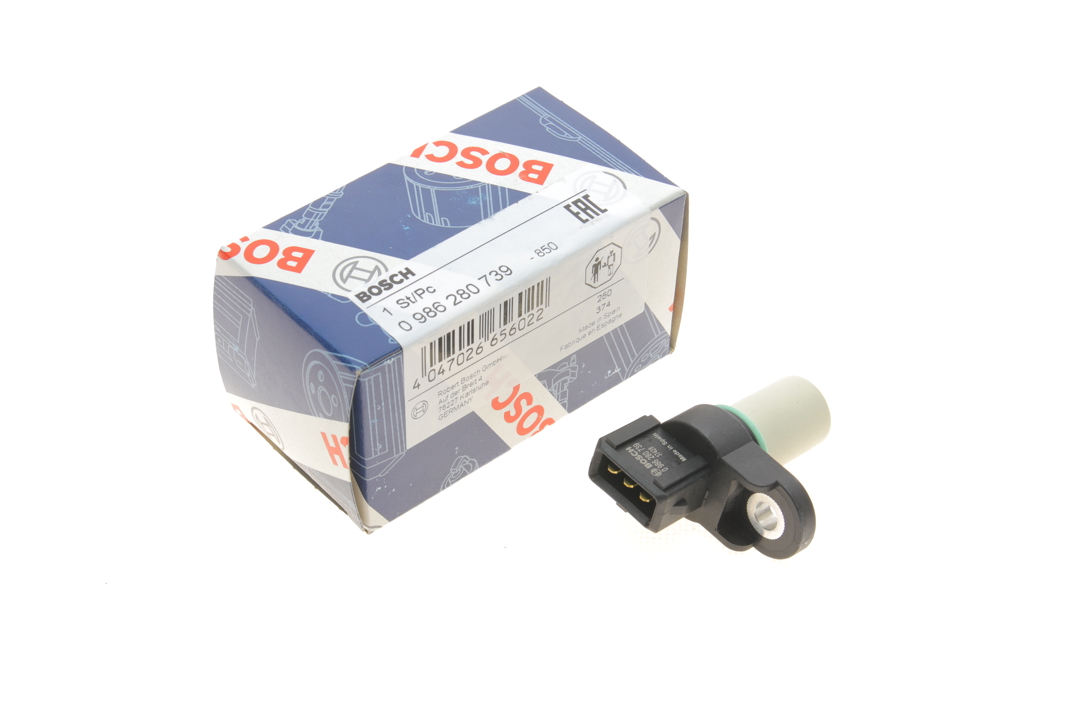 Cam sensor Hyundai Coupe: 0986280739 Bosch Camshaft position sensor