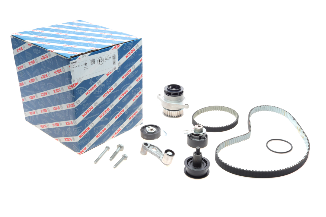 Timing kit Volkswagen Polo: 1987946951 Bosch TIMING BELT KIT WITH WATER PUMP