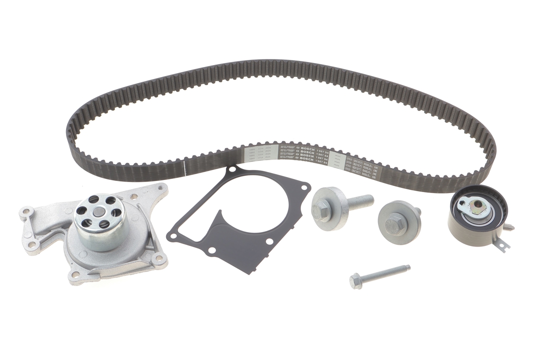 Timing kit Dacia: 1987946983 Bosch TIMING BELT KIT WITH WATER PUMP