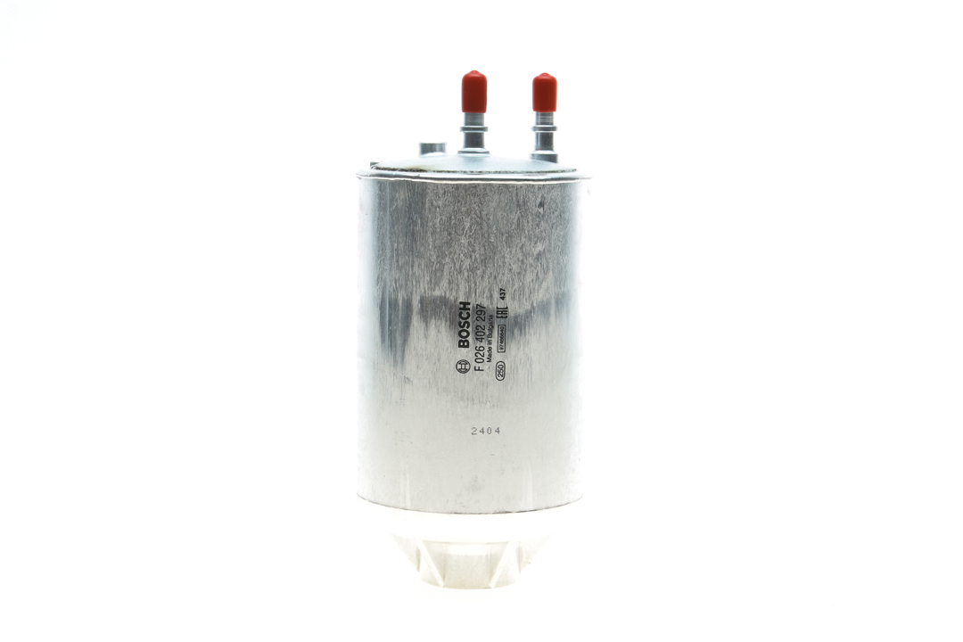Car fuel filter MAN TGE: F026402297 Bosch Fuel filter