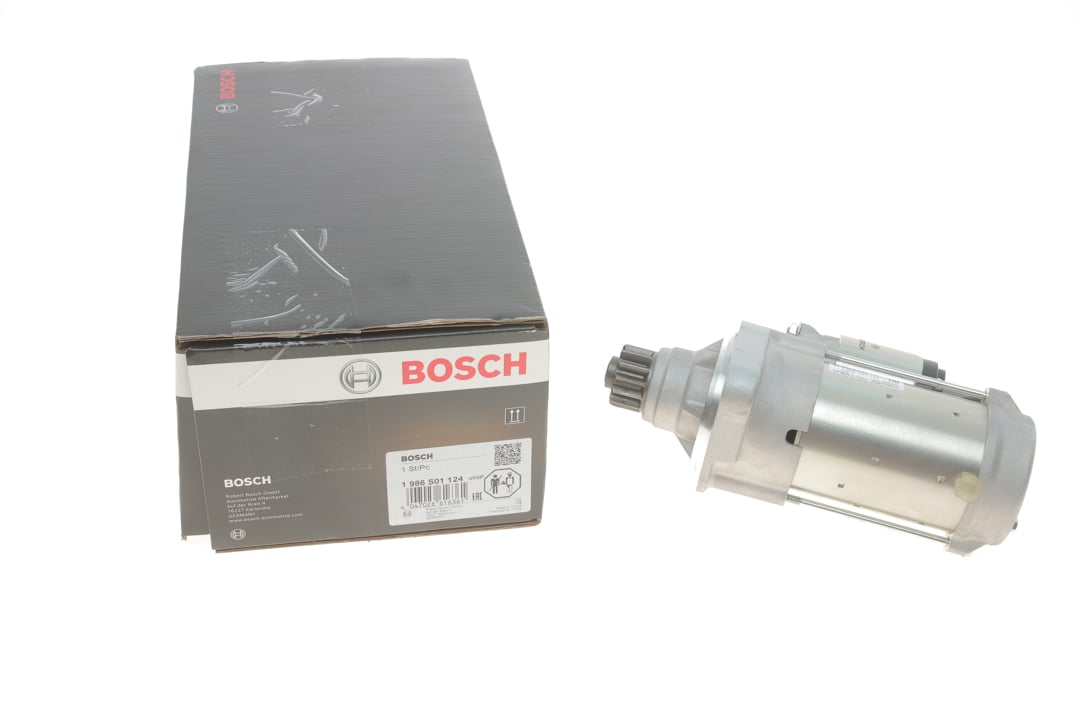 Engine starter motor Seat: 1986S01124 Bosch Starter