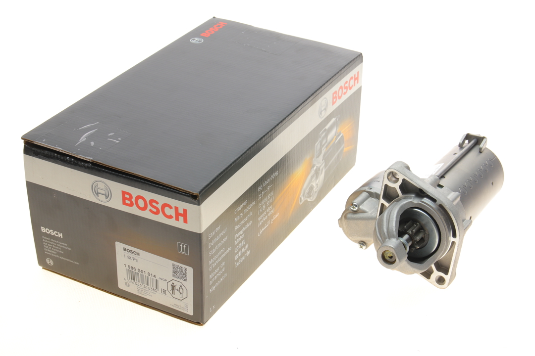 Engine starter motor Fiat Fiorino: 1986S01014 Bosch Starter
