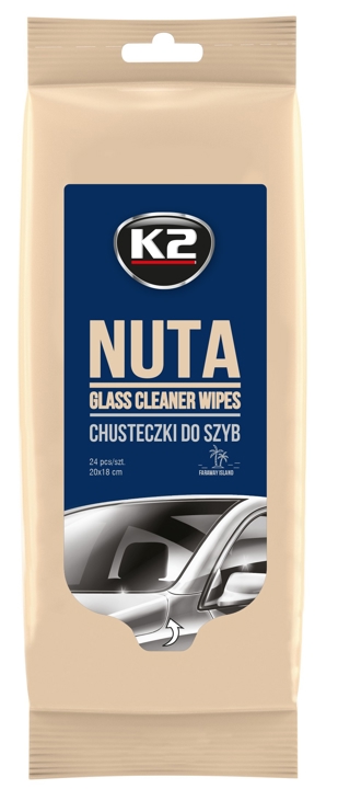 K500 K2 Glass care wipes K2 Nuta Wipes, 24 pcs.