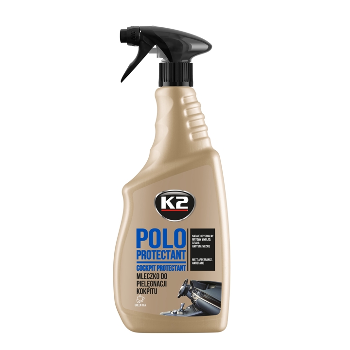 K417ZH K2 K2 Polo Protectant Green Tea Dashboard Cleaner, 750 ml