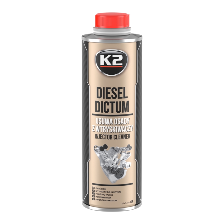 Fuel system cleaner K2 Diesel Dictum, 500 ml K2 W325