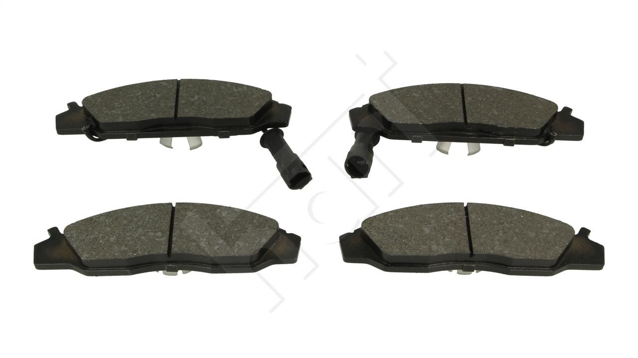 Brake pad Daewoo Korando Cabrio: 225706 Hart Brake pad set