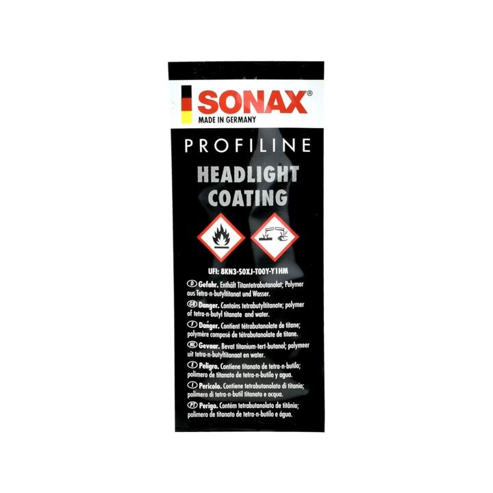 Headlight Protective Coating, set 10pcs x 5 ml Sonax 276541
