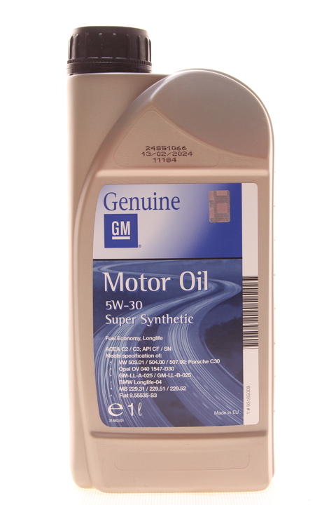 93165009 General Motors Motor oil General Motors Super Synthetic 5W-30, 1 l