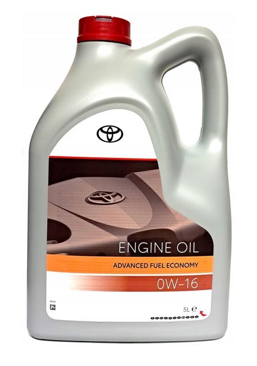 Engine oil Toyota 0W-16 Advanced Fuel Economy, 5L Toyota 08880-86164
