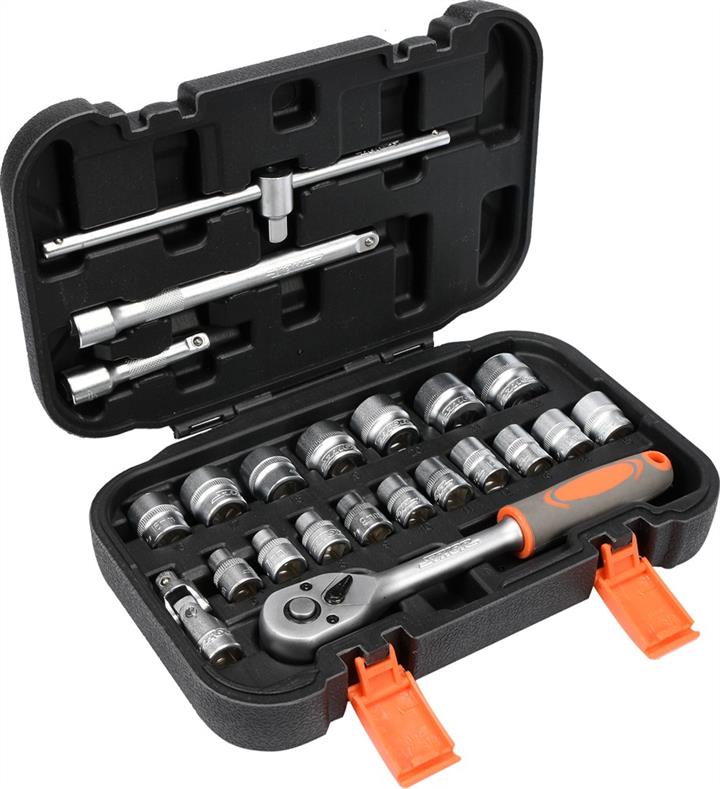 Ratchet socket set Sthor 58661