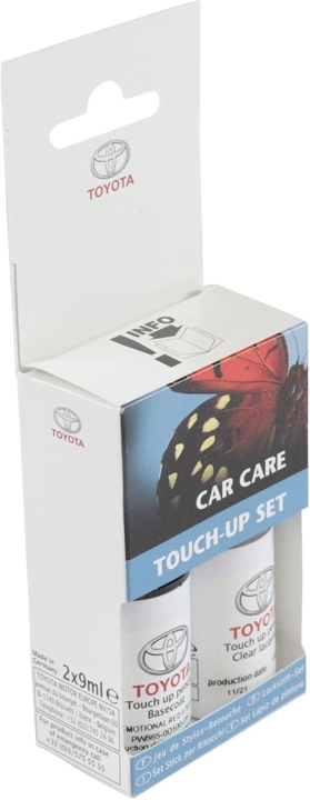 PZ448W3P0009 Toyota Touch up Pencil Set 3P0 Super Red 5, 2х9 ml