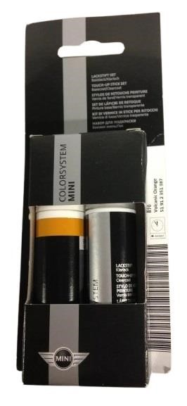 51912351387 BMW Touch up Pencil Set BMW Mini Volcanic Orange B70, 2х12 ml