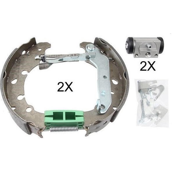 KV9923 Metzger Brake shoe set