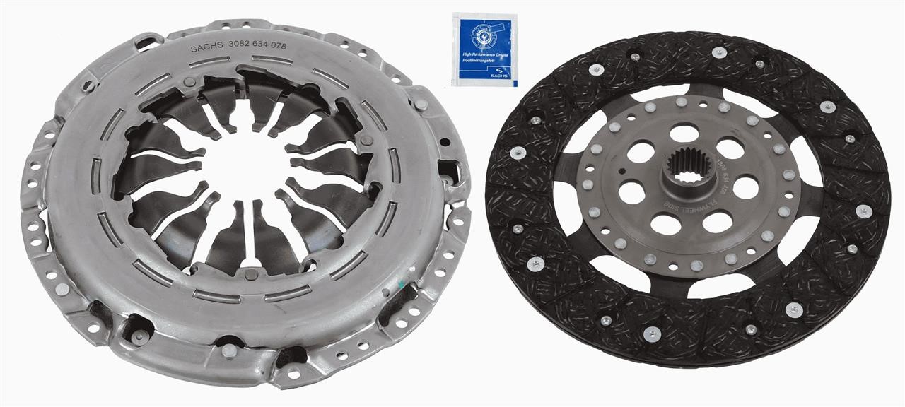 Car clutch kit Renault Kadjar: 3000951607 SACHS Clutch kit