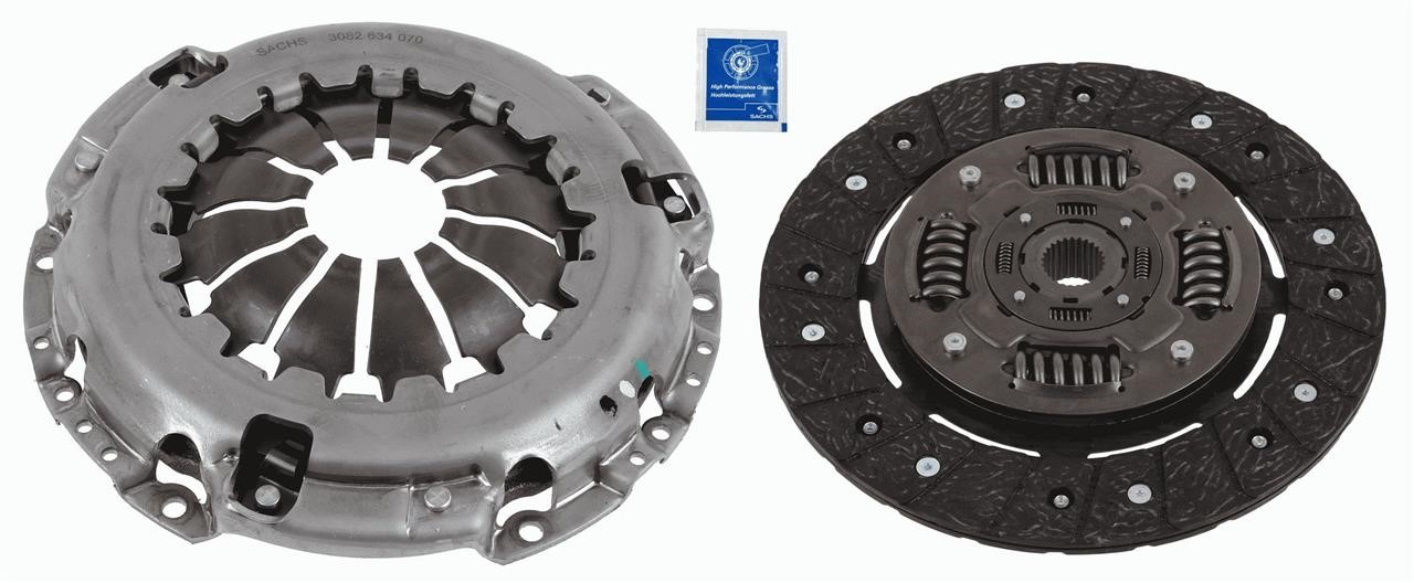 Automotive clutch kit Renault Kangoo: 3000951609 SACHS Clutch kit