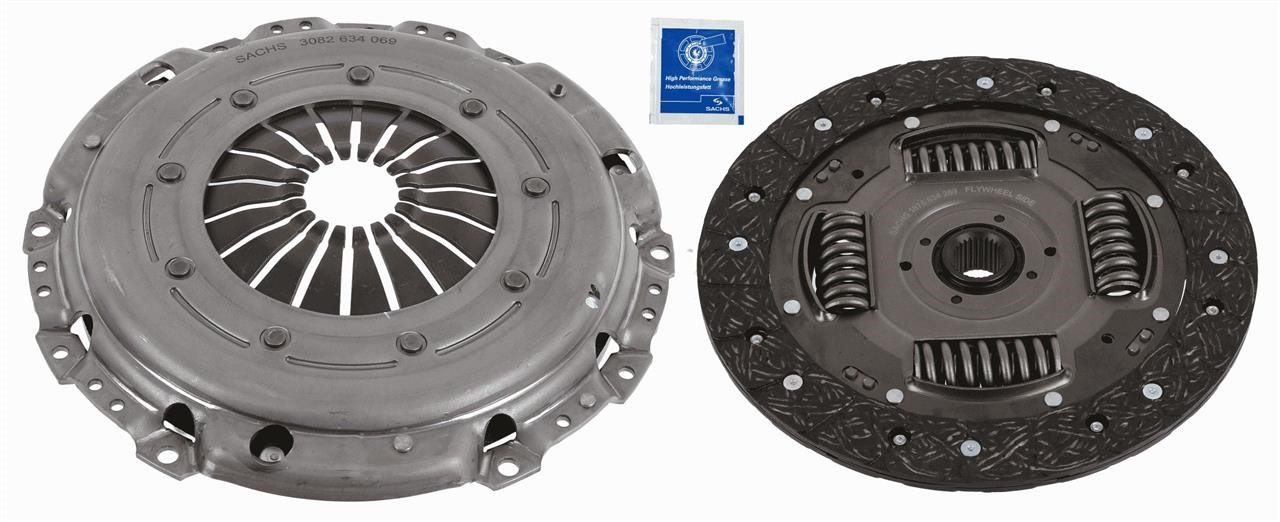 SACHS 3000 951 629 Clutch kit 3000951629 3000951629 SACHS Clutch kit