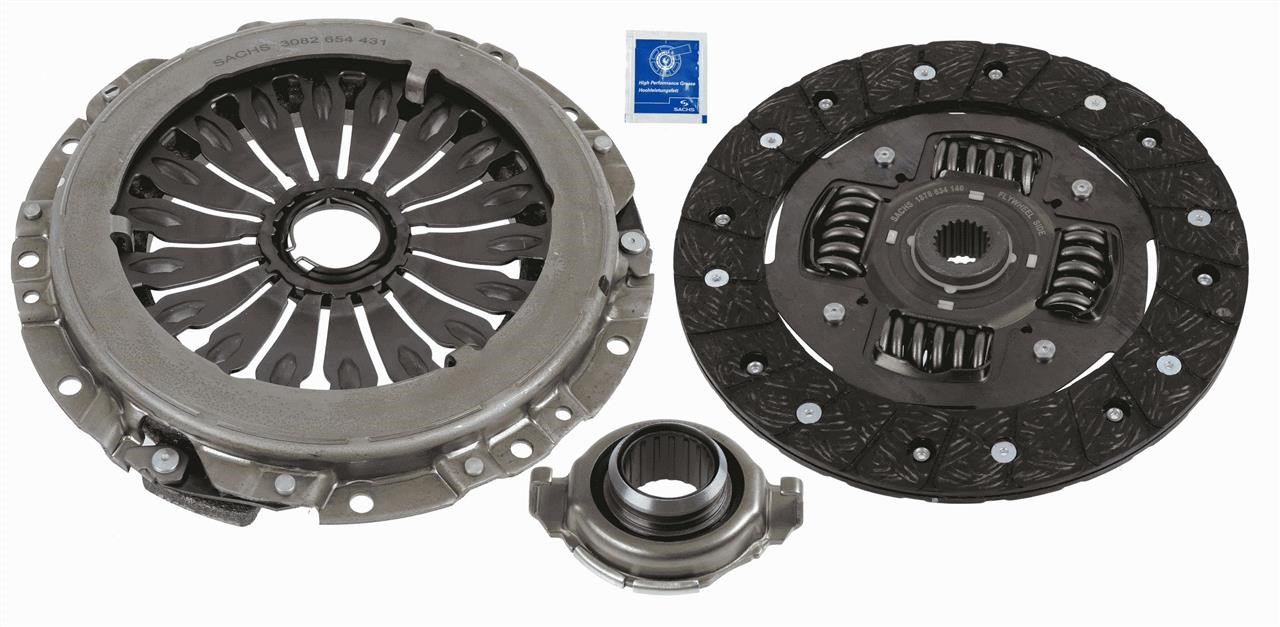 Automotive clutch kit KIA Cerato (Kia Cerato): 3000951646 SACHS Clutch kit
