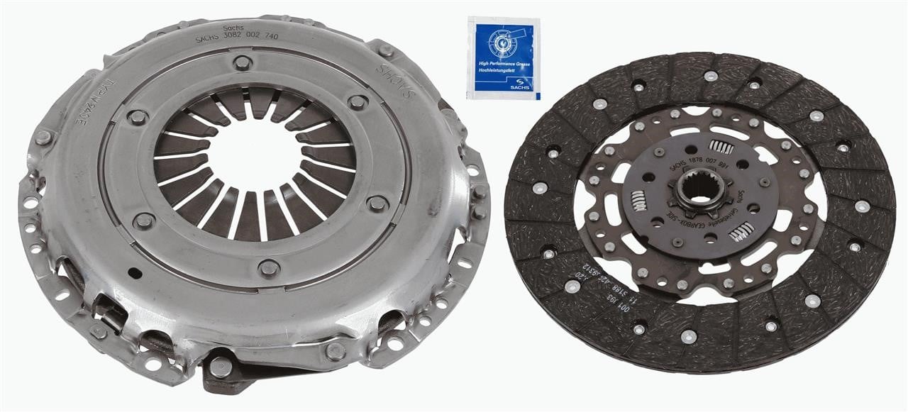 Car clutch kit Opel Mokka: 3000970145 SACHS Clutch kit