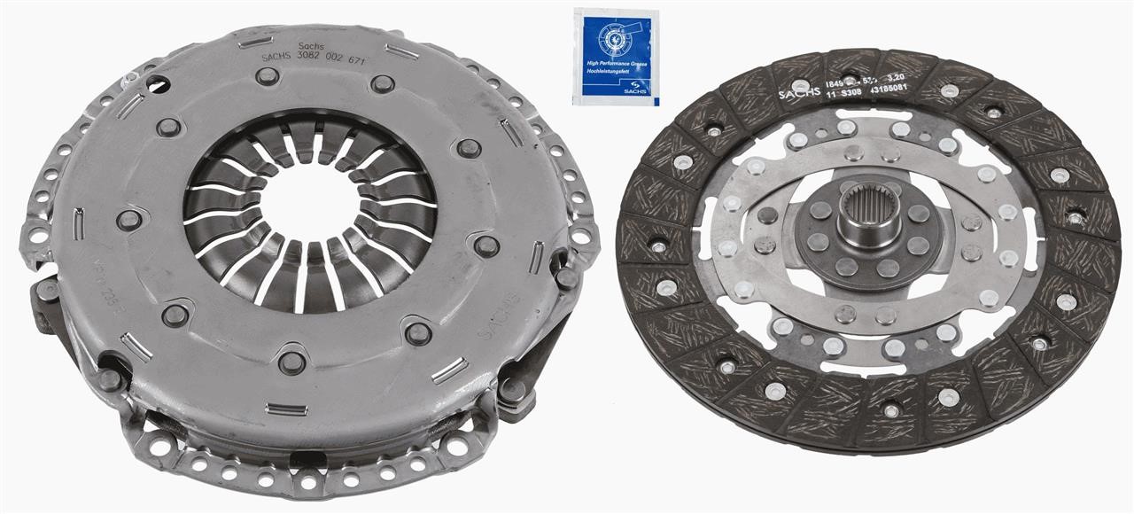 Clutch set Citroen C5: 3000970146 SACHS Clutch kit