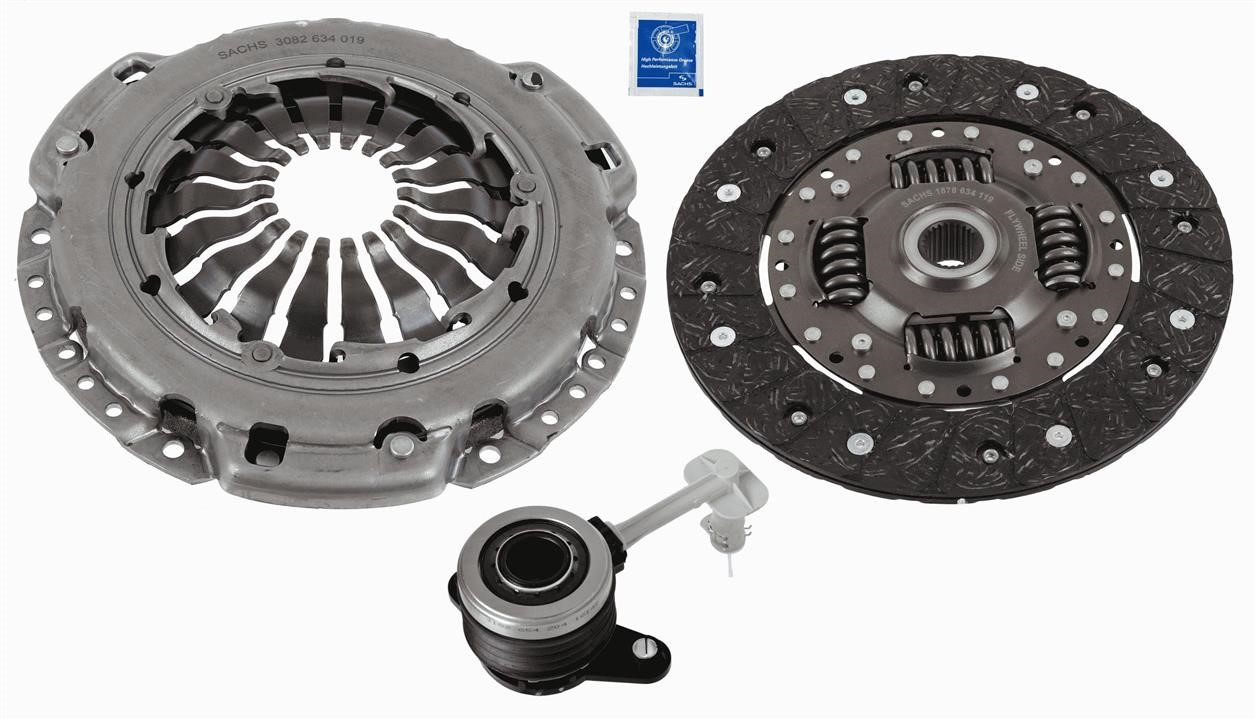 Clutch set Renault Duster: 3000990574 SACHS Clutch kit
