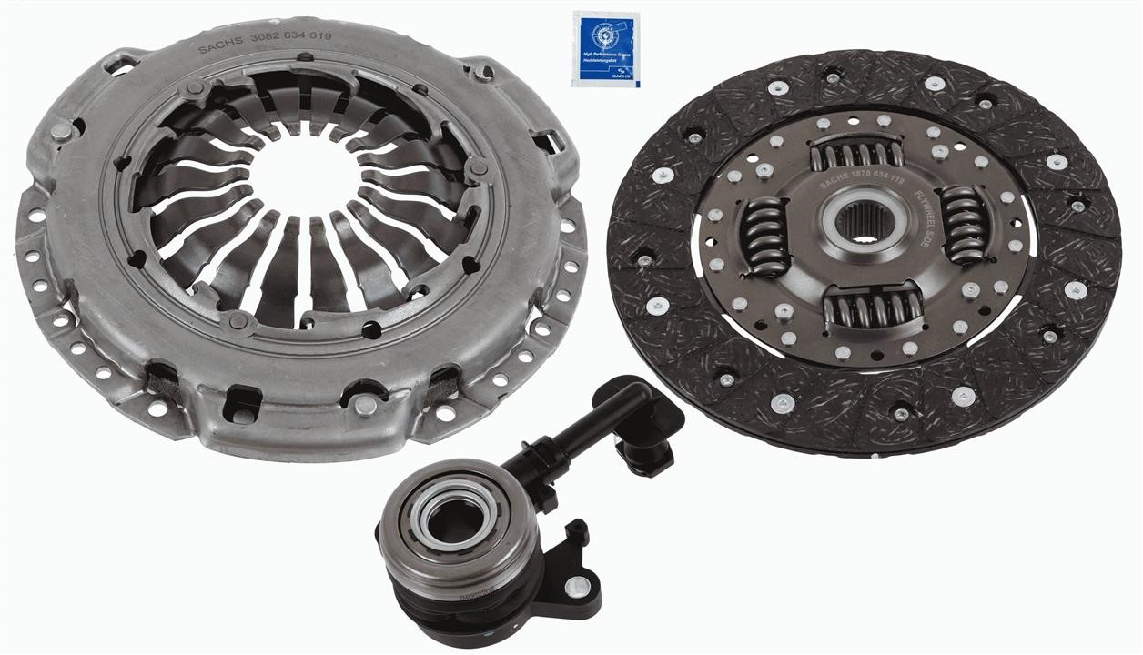 Clutch set Renault Duster: 3000990590 SACHS Clutch kit