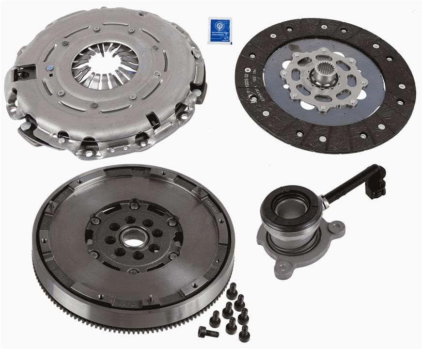 Car clutch kit Toyota Proace: 2290601182 SACHS Clutch kit