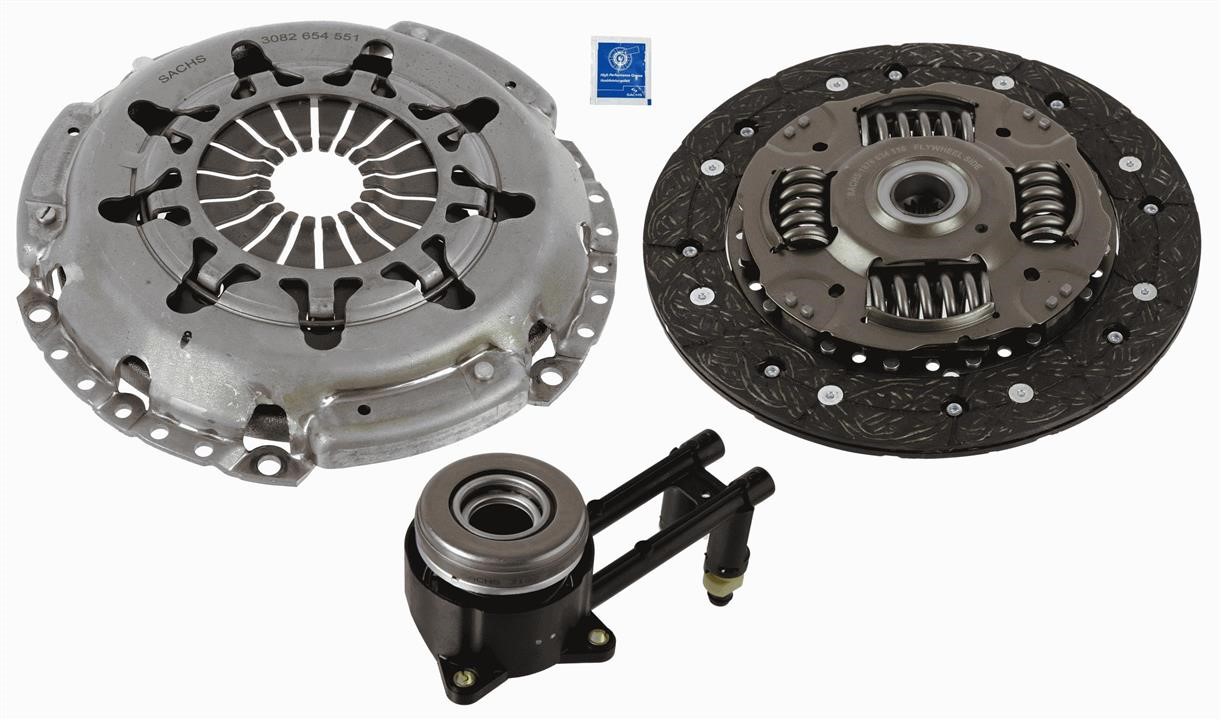 Clutch set Ford B-Max: 3000990619 SACHS Clutch kit