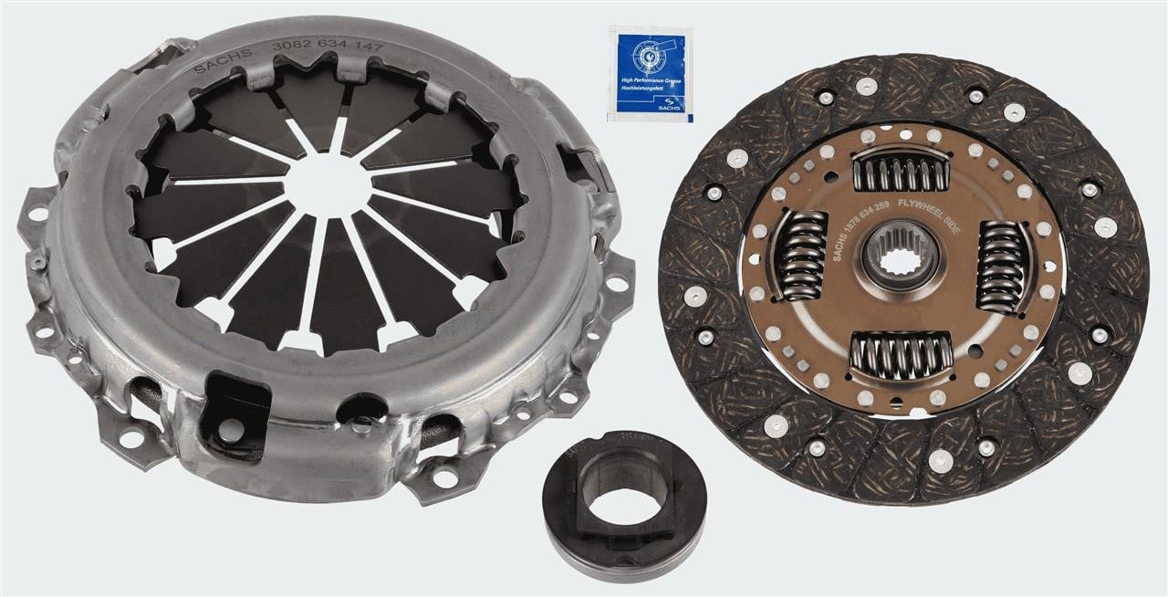 Clutch set Citroen C-Elysee: 3000951688 SACHS Clutch Kit