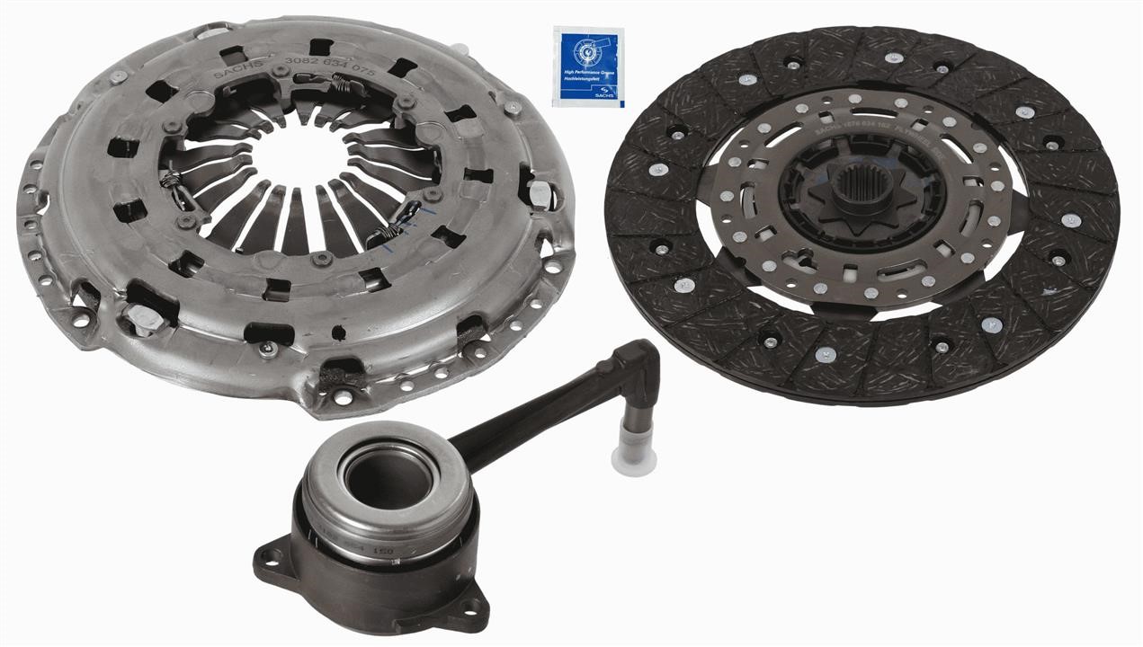 Car clutch kit Volkswagen Scirocco: 3000990592 SACHS Clutch Kit