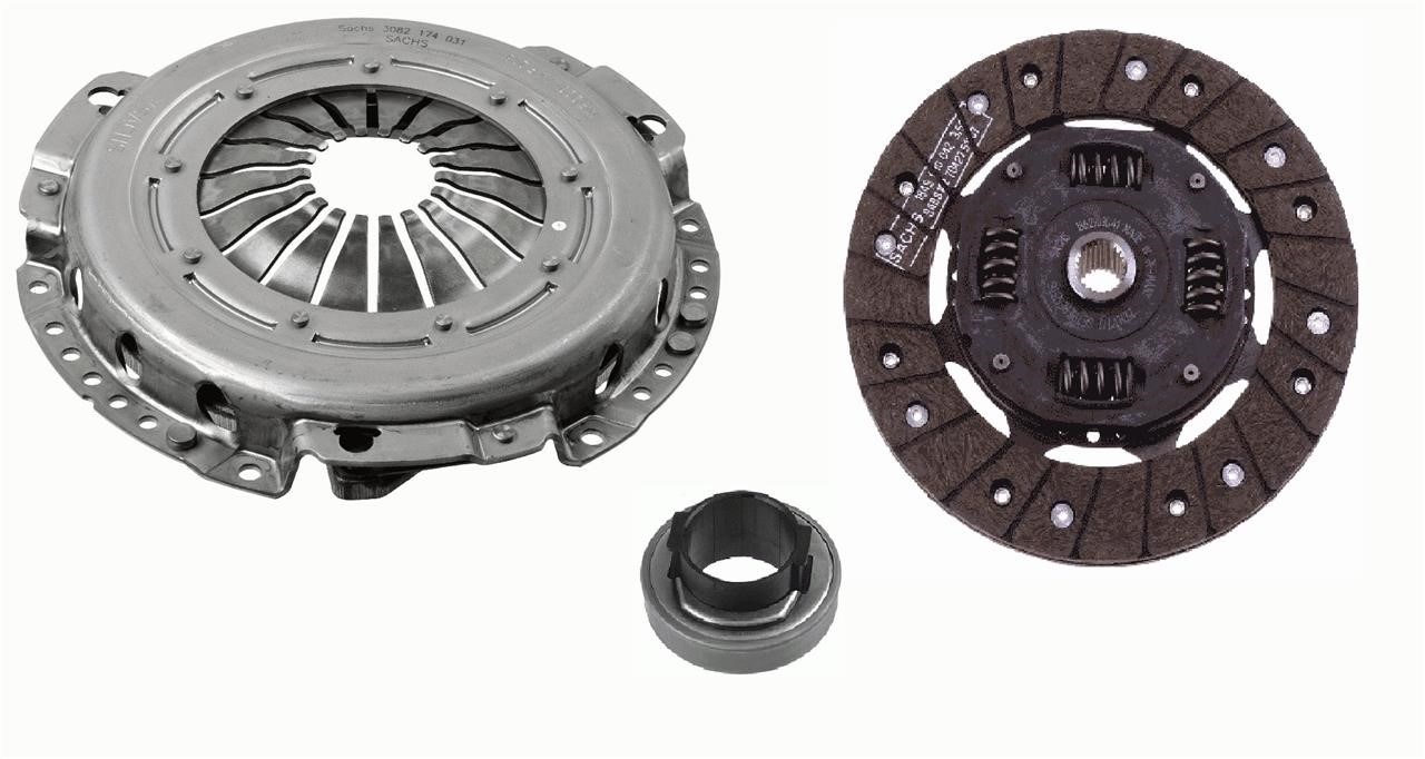 Automotive clutch kit Opel Kadett E: 3000176002 SACHS Clutch Kit