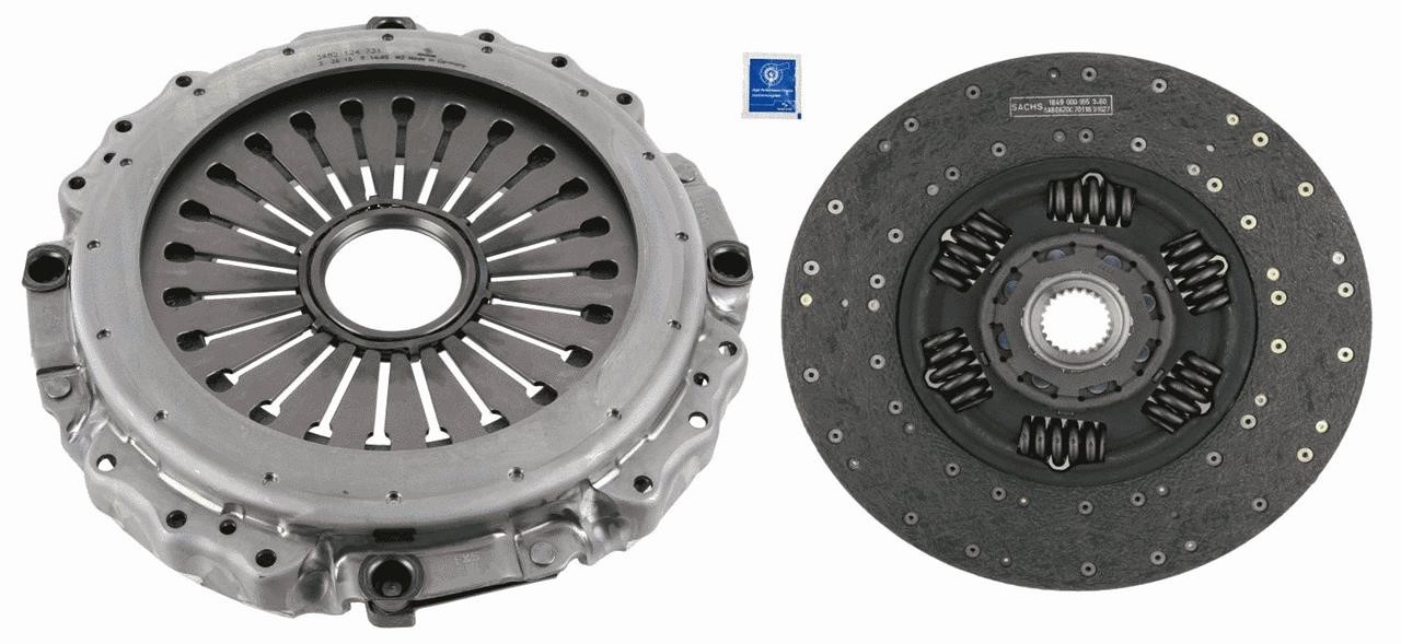 Clutch set Jeep: 3400700324 SACHS Clutch Kit