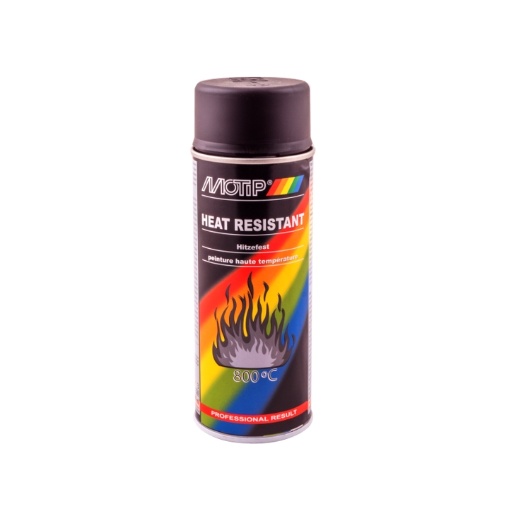 004037 Motip Heat resistant enamel up to 800⁰C anthracite, 400 ml