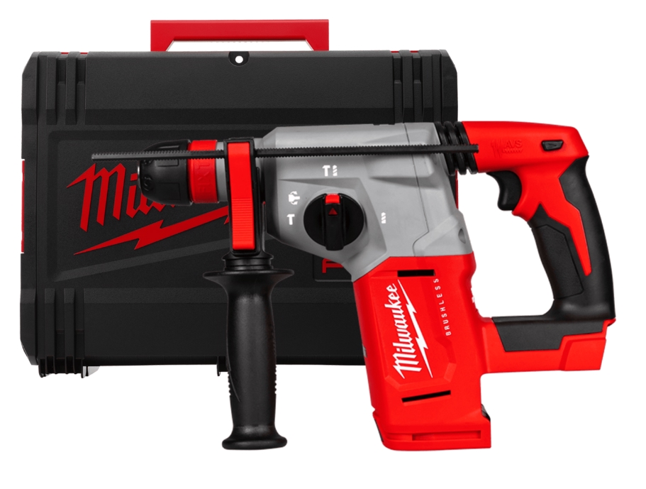 4933478891 Milwaukee Cordless hammer drill SDS PLUS impact 2.3 J M18 BLHX-0X FIXTEC MILWAUKEE (HD case)