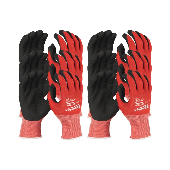 4932471617 Milwaukee MILWAUKEE gloves with cut resistance level 1, size 11XXL (12 pcs)