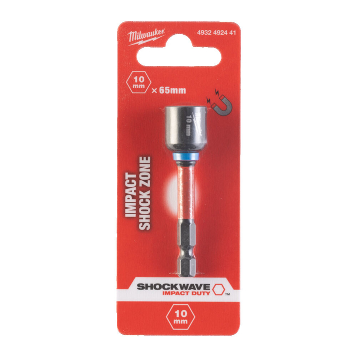 4932492441 Milwaukee 6-point impact socket 10 mm, 1/4"
