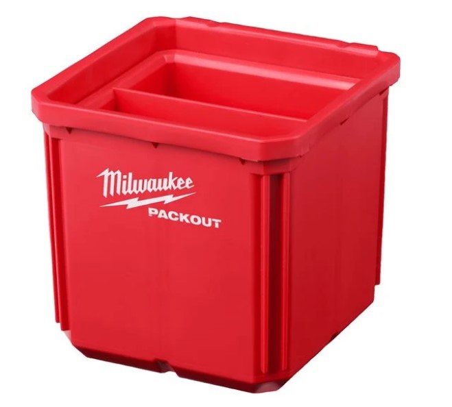 4932480698 Milwaukee 10 x 10 cm container for Milwaukee Packout container (set of 2)