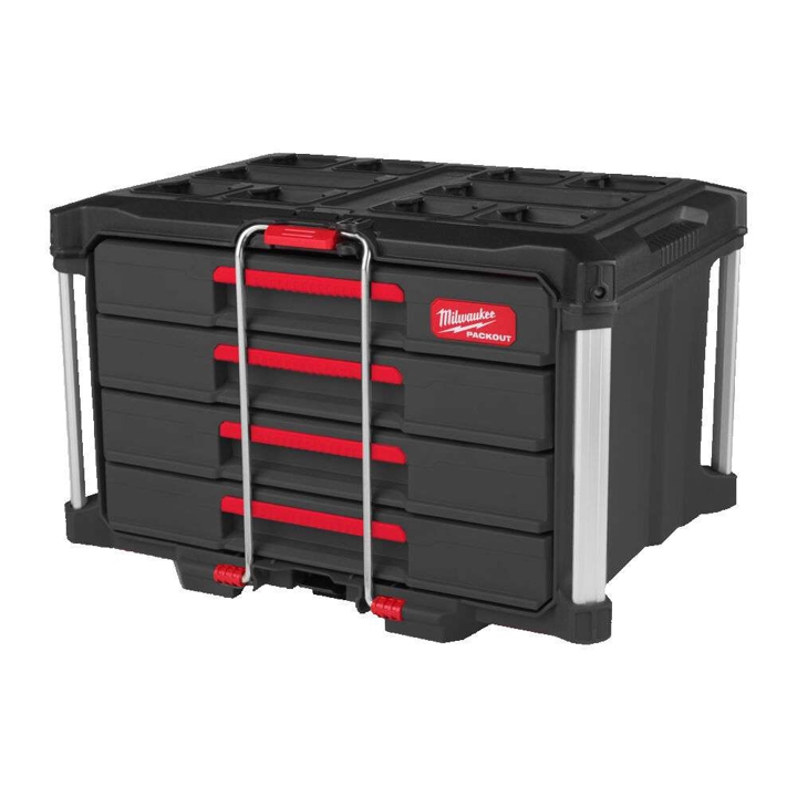 4932493189 Milwaukee Milwaukee Packout tool box with 4 drawers