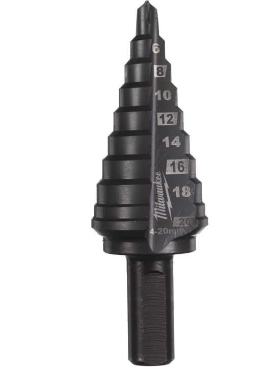 48899372 Milwaukee Cobalt step drill ALCRN 4-20mm MILWAUKEE