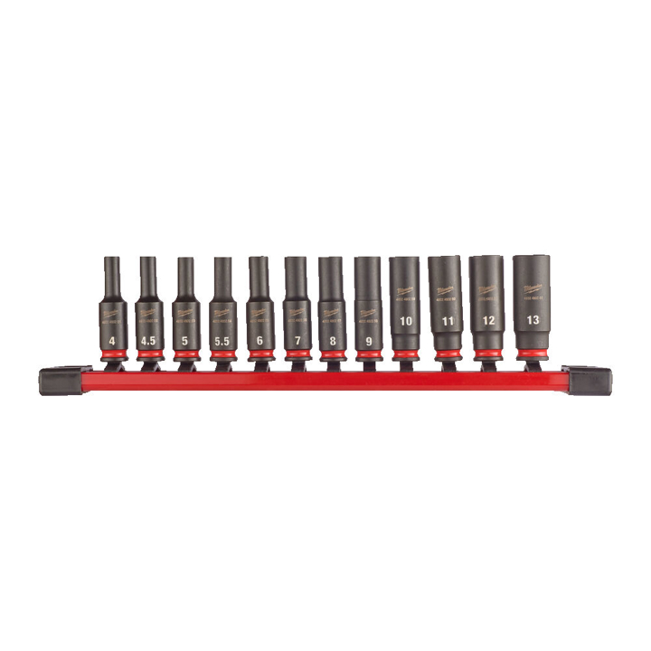 4932480453 Milwaukee Impact socket set 1/4"