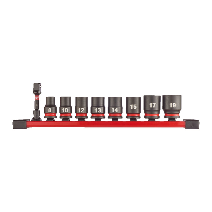 4932480454 Milwaukee Impact socket set 3/8"