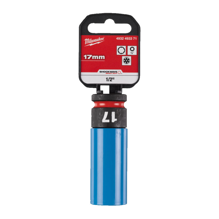 4932493371 Milwaukee Impact socket 17 mm, 1/2"